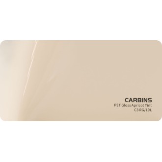 Carbins C3 RG/19L PET Gloss Apricot Tint - folia do...