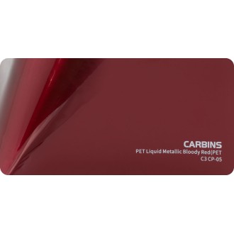 Carbins C3 CP-05 PET Liquid Metallic Bloody Red - folia...