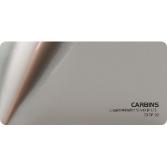Carbins C3 CP-02 PET Liquid Metallic Silver - folia do...