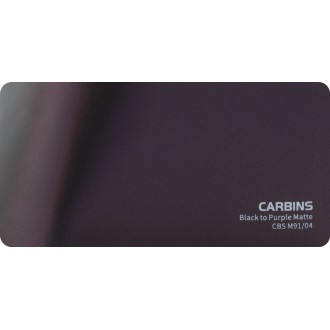 Carbins CBS M91/04 Black to Purple Matte 1MB - folia do...