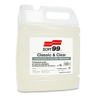 Soft99 Classic&Clear Shampoo 5L - szampon neutralny