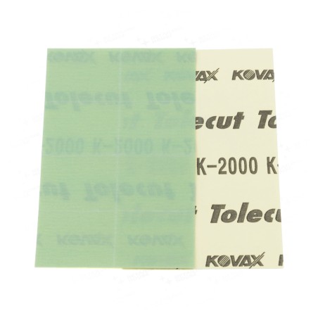 Kovax Tolecut K2000 Green 8x 29x35mm - papier ścierny do szlifowania na sucho