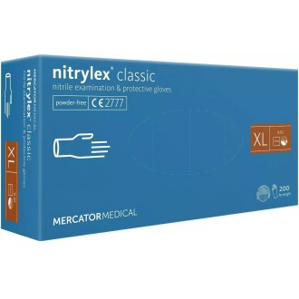 NITRYLEX rękawiczki niebieskie XL 100 szt.