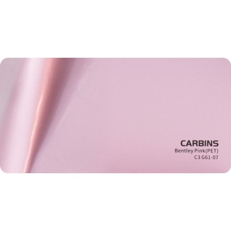 Carbins C3 G61-07 PET Bentley Pink - folia do zmiany koloru samochodu