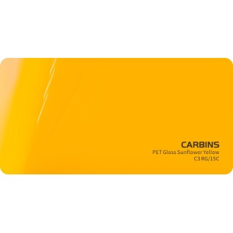 Carbins C3 RG/15C PET Gloss Sunflower Yellow 1MB - folia...