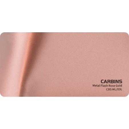 Carbins CBS ML/03L Metal Flash Rose Gold 1MB - folia do zmiany koloru samochodu