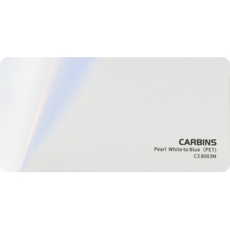 Carbins C3 8003M PET Matte Pearl White to Gold 1MB -...
