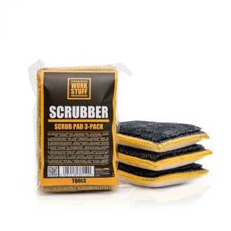 Work Stuff Scrubber Scrub Pad 3-pack - dwustronny pad do...